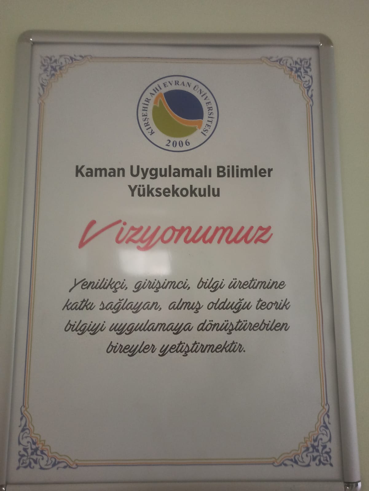 kamanubyo2026 Vizyon
